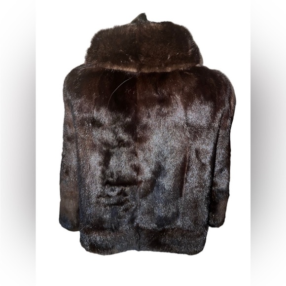 Mink Bolero fur coat authentic  mob wife - Awesome vintage condition - Picture 3 of 4